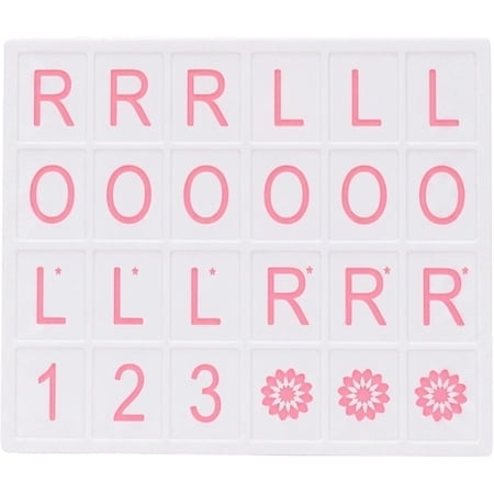 Pink Solo American Mahjong Practice Board, Single Player Charleston Training Tool, Portable Mahjong Trainer for Beginners Home Learning & Game Preparation