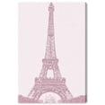 thumbnail image 1 of Pink Sparkling Floral Paris Canvas Paris Art Prints by Art Remedy, Gallery Wrapped, 30" x 45", 1 of 7