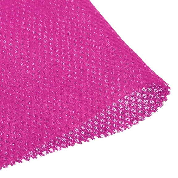 Pink Speaker Mesh Grill Stereo Fabric Dustproof 50cm x 140cm 20" x 55"