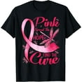 thumbnail image 1 of Pink Spread The Hope Find The Cure Breast Cancer Dragonfly T-Shirt, 1 of 4