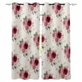 thumbnail image 1 of Pink Spring Floral Blackout Curtains 90 Inch Length 2 Panels Set for Living Room Bedroom, Farmhouse Flowers Modern Art Privacy Window Treatment Thermal Insulated Black Out Drapes 52"x90", 1 of 8