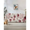 thumbnail image 1 of Pink Spring Floral Couch Cover for Dogs, Farmhouse Flowers Modern Art Washable Sofa Covers Slipcover for Pets Dogs Futon Cover, Couch Recliner Covers, Oversized Chair Slipcover 71"x91", 1 of 9