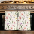 thumbnail image 1 of Pink Spring Floral Kitchen Towels Set of 1, Flowers Elegant Pastoral Botanical Absorbent Dish Towels for Kitchen, Microfiber Hand Towel, Quick Drying Tea Towel for Cleaning Decorative Dishcloths, 1 of 7