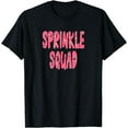thumbnail image 1 of Pink Sprinkle Squad - Cookie Donut Cupcakes Sprinkles Lovers T-Shirt, 1 of 4