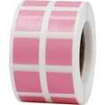 thumbnail image 1 of Pink Square Stickers | 0.5" Inch Square | 1000 Pack, 1 of 26
