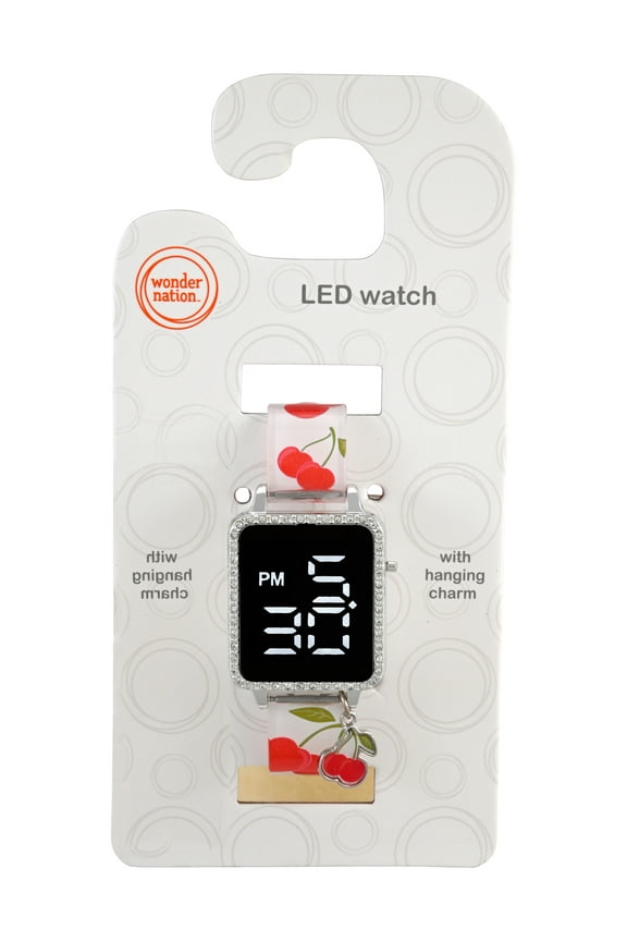 Unisex Child Pink LED Watch, WN5281WM