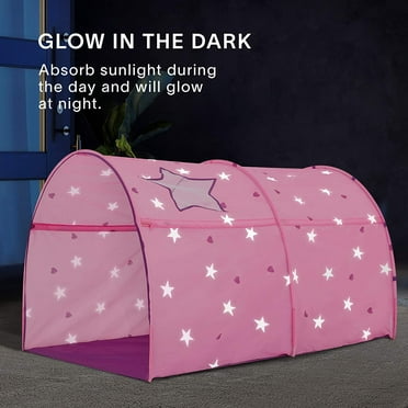 Pink Star Bed Tent, by Alvantor, Easy Clean