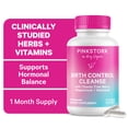 thumbnail image 1 of Pink Stork Birth Control Cleanse: Hormone Support with Chaste, Magnesium, Zinc, Vitamin D, 60 Capsules, 1 of 10