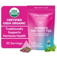 thumbnail image 1 of Pink Stork Fertility Tea, Sweet Mint, Hormone Balance, Cycle Support, 15 Sachets, 1 of 9