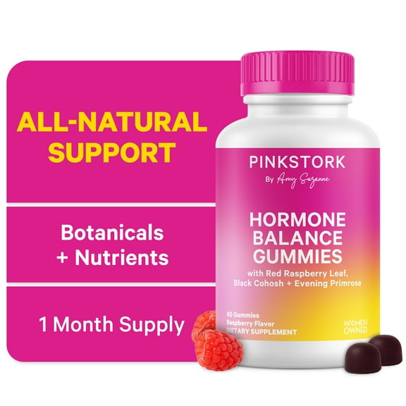 Pink Stork Hormone Balance Gummies for Women - 60 Gummy