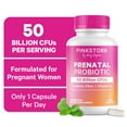 thumbnail image 1 of Pink Stork Prenatal Probiotics for Women with Vitamin B6 and Prebiotics- Mint Scented- 30 Capsules, 1 of 10