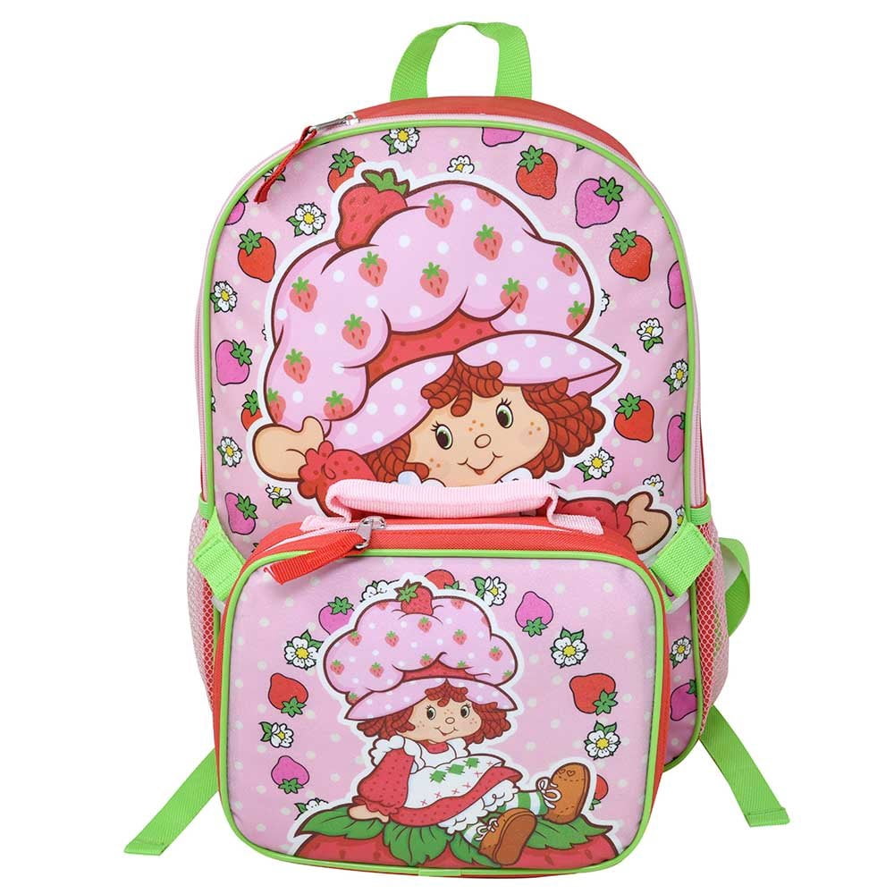 Strawberry Shortcake 16" Backpack with Lunch Bag
