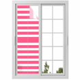 thumbnail image 1 of Pink Striped Window Privacy Film, Modern Simple Monochrome Geometric White Static Cling UV Sun Blocking Heat Control Window Tint Day and Night, Non-Adhesive One Way Windows Privacy Cover 17.7x78.7, 1 of 7