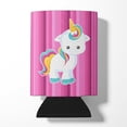 thumbnail image 1 of Pink Stripes Unicorn Can or Bottle Hugger, 1 of 5
