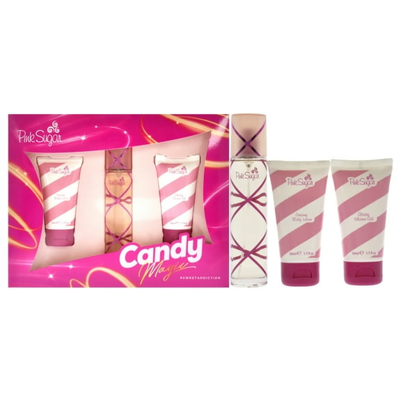 Pink Sugar Candy Magic Eau De Toilette 3- Pcs Set  For Women 32 /