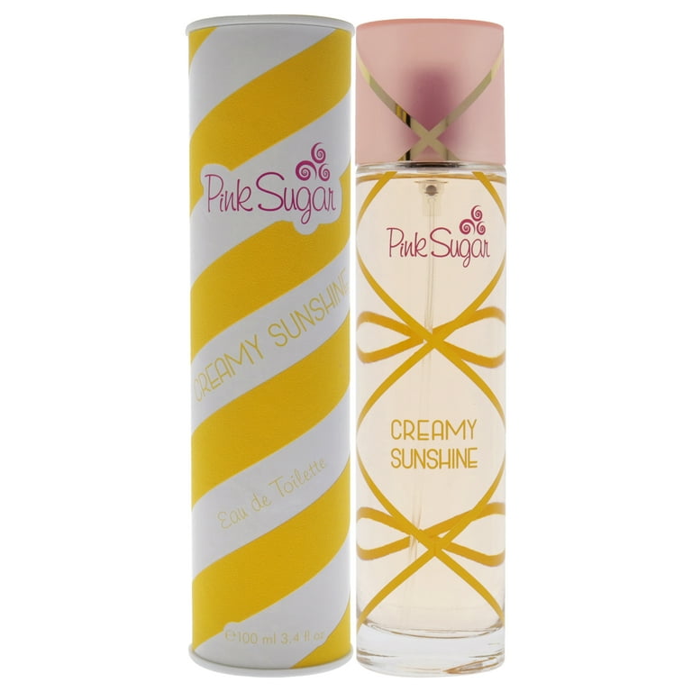 Pink Sugar Creamy Sunshine Eau De Toilette Spray By Aquolina - 3.4 oz Pink Sugar Creamy Sunshine Eau De Toilette Spray By Aquolina - 3.4 oz