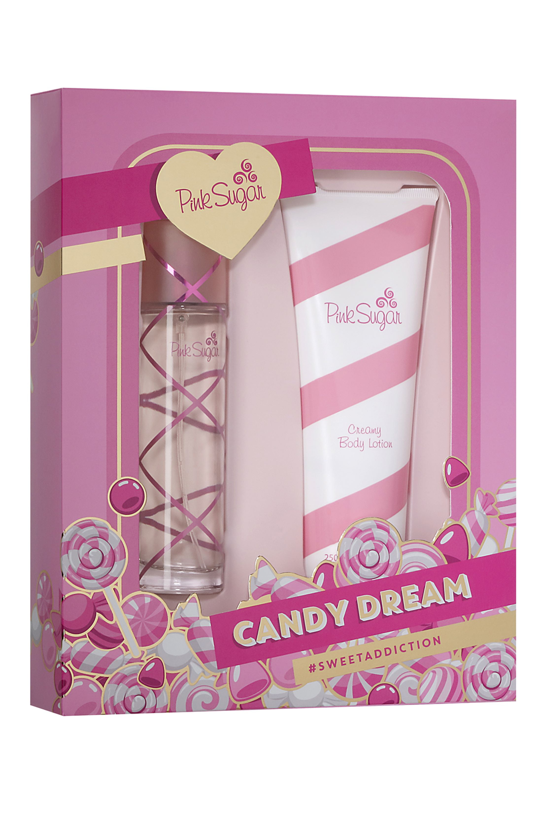 Aquolina, Pink Sugar Perfume Gift Set for Women, 2 Pieces