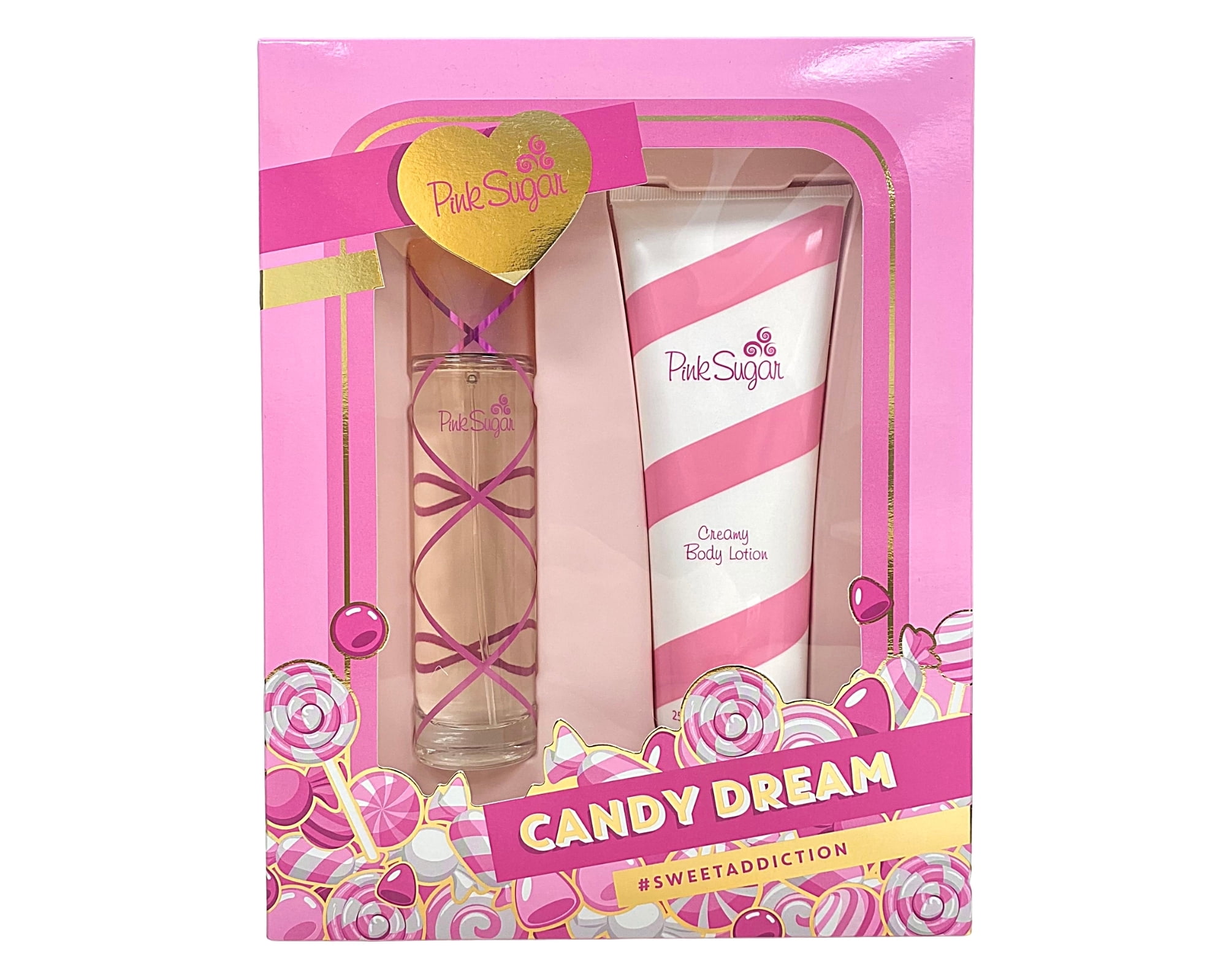 Pink Sugar Perfume Gift Set for Women, 2 Pieces