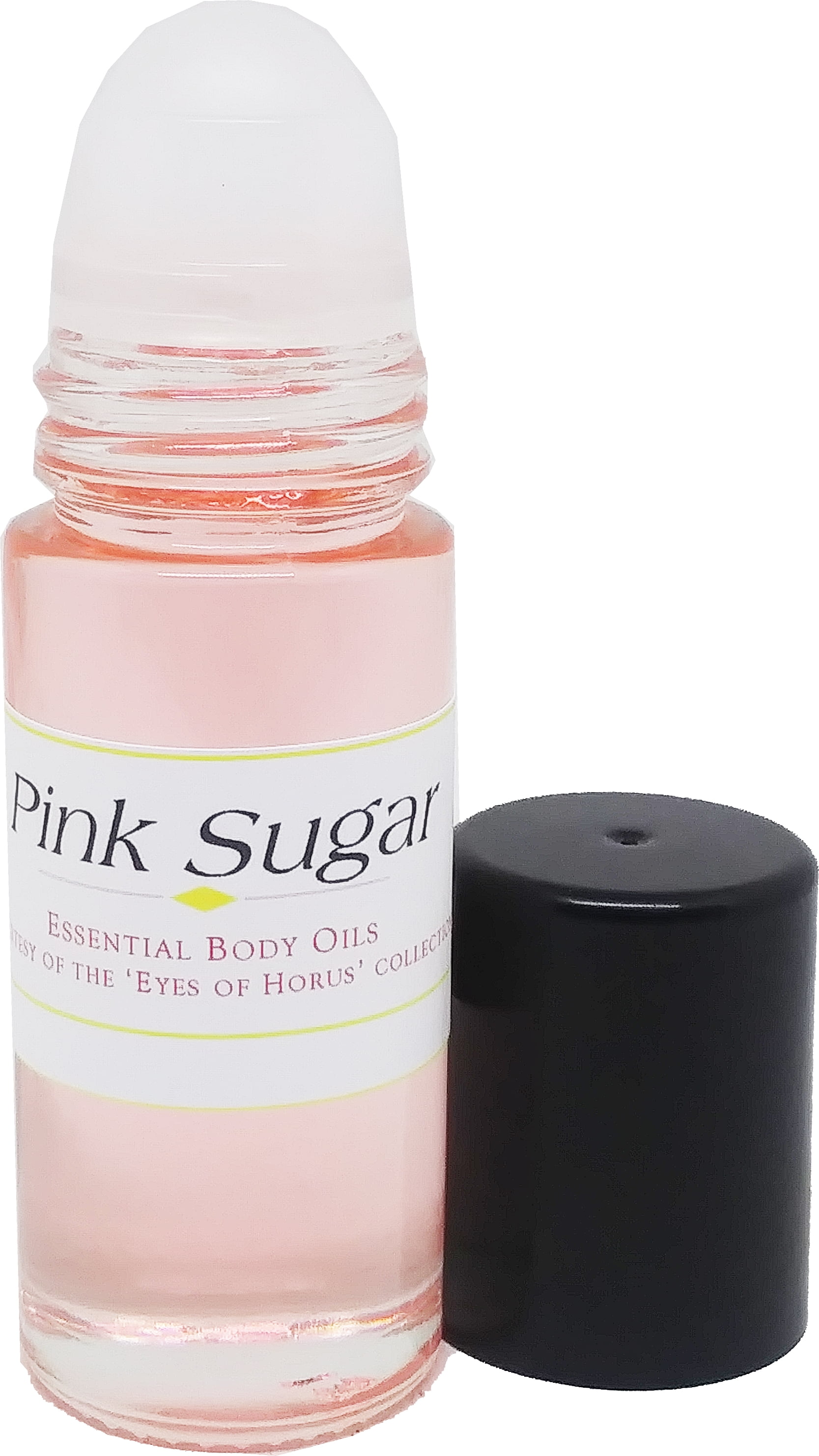 Pink Sugar - Type for Women Perfume Body Oil Fragrance [Roll-On - Clear  Glass - Pink - 1 oz.]