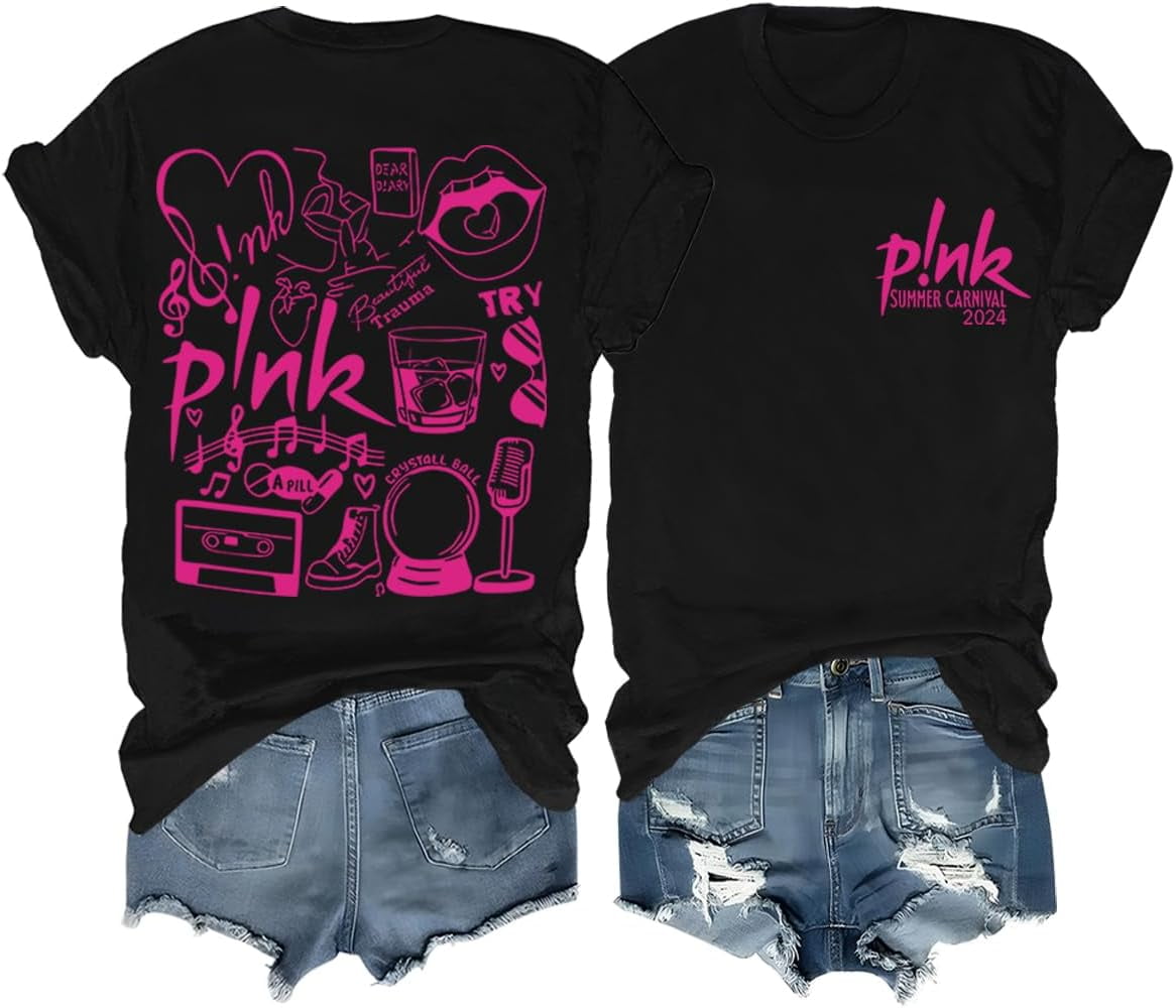 Pink Summer Carnival 2024 Tour Shirt, Summer Carnival Tour Shirt, Summer Carnival 2024 TShirt