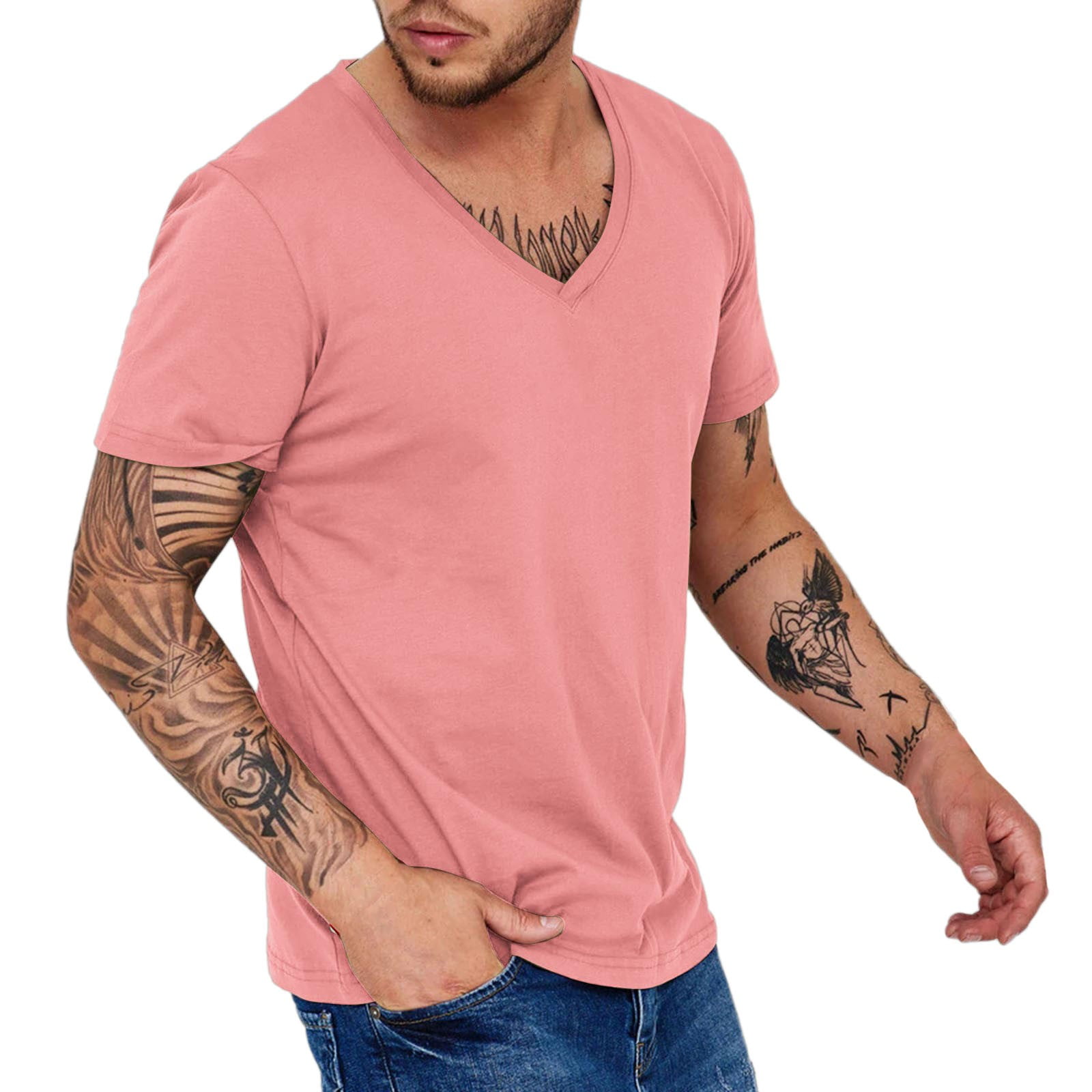 scoop neck gym t shirts