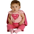 thumbnail image 1 of Pink Supergirl Deluxe Infant Halloween Costume, 1 of 2