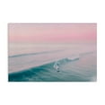 thumbnail image 1 of Stupell Industries Pink Surf Pastel Sunset Canvas Wall Art, design by LSR Design Studio, 20 x 30, 1 of 7