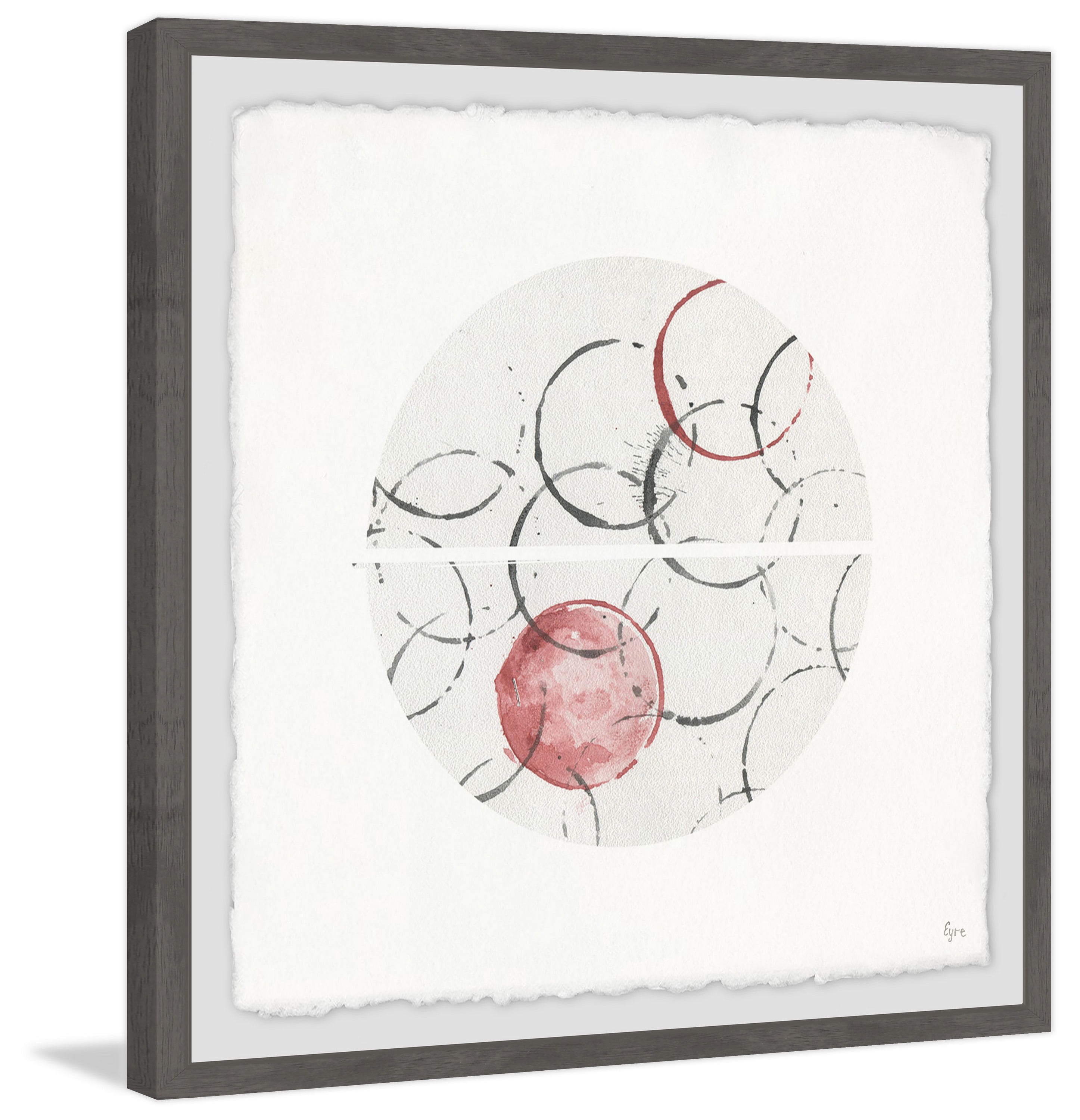 Pink Surprise Framed Painting Print