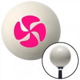 thumbnail image 1 of Pink Swirling Fan Ivory Shift Knob with M16 x 1.5 Insert Shifter Auto Manual Custom Brody, 1 of 1