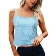 thumbnail image 1 of Pink Tank Tops for Women Casual Solid Color Womens Summer Tank Tops Adjustable Straps Breathable U Neck Sleeveless Sweaters Camisole Ruched Tee Shirts Basic Outfits Clothes, 1 of 8