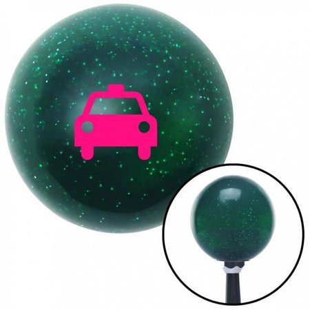 Pink Taxi Green Metal Flake Shift Knob with M16 x 1.5 Insert Shifter Auto Manual