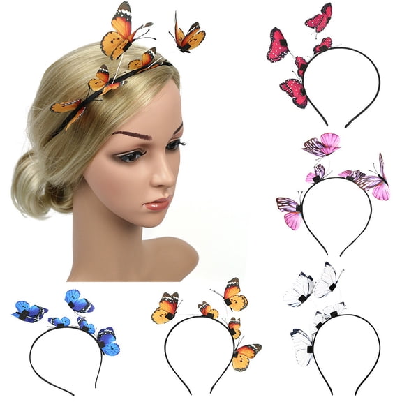 Pink Tea Party Hats for Women Polyester Flower Mesh Ribbon Feathers with Pin and Clip Tea Party Wedding Headwear for Women One Size