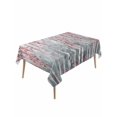 thumbnail image 1 of Pink Teal Forest Table Cloth, Modern Oil Painting Art Waterproof Tablecloth for Rectangle Tables, Reusable Washable Fabric Table Cover for Restaurant Kitchen Dining Tables 60"x120", 1 of 6