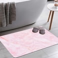 thumbnail image 1 of Pink Texture Background Surface Blank Bath Rugs 16x24 Inch Non Slip Bath Mat Quick Dry Absorbent Thin Bath Rug Fit Under Door Washable Bath Floor Rugs for Bathroom Bathtub Shower Sink,Multi 1, 1 of 6
