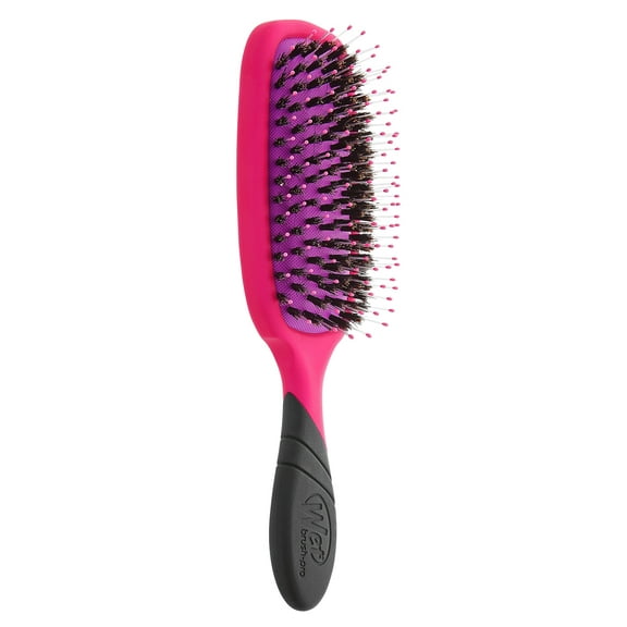 Pink , The Wet Brush Pro Shine 2.0 Enhancer - Pack of 1 with SLEEKSHOP Teasing Comb