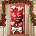 thumbnail image 1 of Pink Theme Galentine Banner Red Hearts Friendship Display Gold Stars Floral Decor Girls' Backdrop for Galentine's Party Girls' Gathering BFF Celebration, 1 of 9