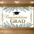 thumbnail image 1 of Pink Theme Graduation Banner Graduation Cap Design Grad Party Display Balloon Decoration Floral Ornament Graduation Backdrop for Graduation Ceremony Class of 2026 Party Graduation Photo Shoot, 1 of 8