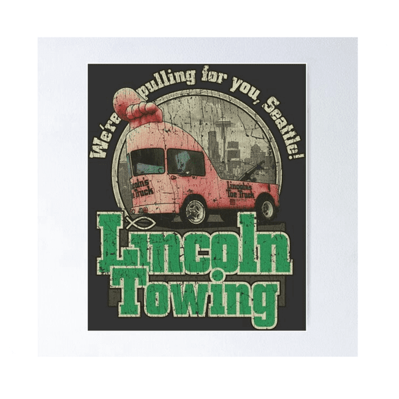 Pink Toe Truck 1980 Poster Home Decor Office Wall Art Living Room Decor Home Decor Office Wall Art
