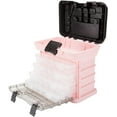 thumbnail image 1 of Pink Tool Box Organizer with Removable Compartments – Portable Storage Case for Crafts, Beads, Screws & Small Tools – Lightweight Utility Organizer by SQHQ, 1 of 5