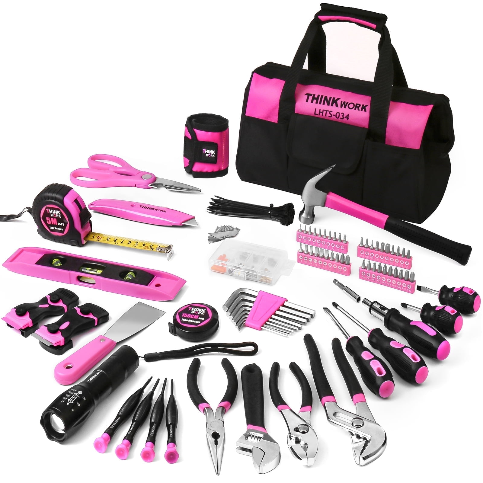 207 Piece Ladies Pink Tool Set Portable Home Liberia Ubuy