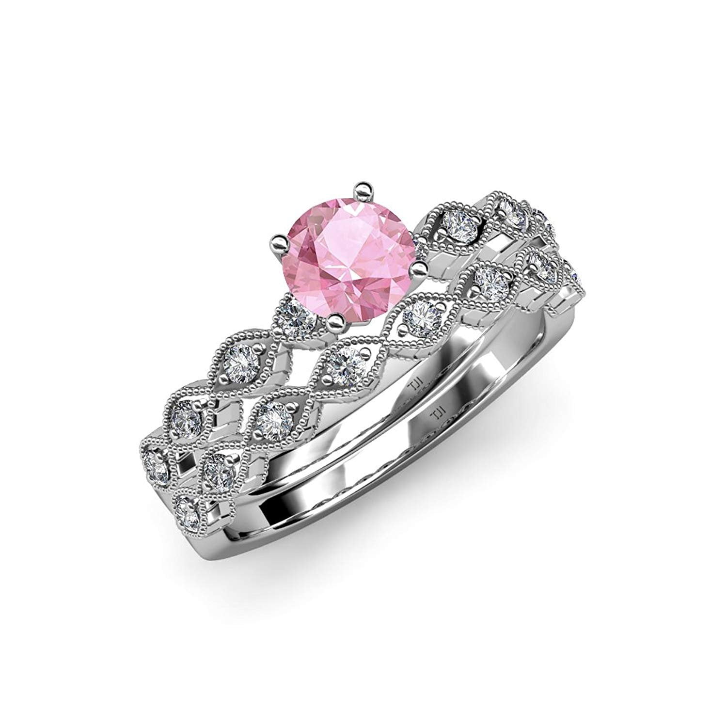 Marquise pink diamond 10ct deals