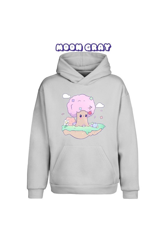 Pink Tree Pullover Urban Hoodie