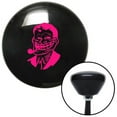 thumbnail image 1 of Pink Troll Dad Black Retro Shift Knob with M16 x 1.5 Insert Shifter Auto Manual, 1 of 1