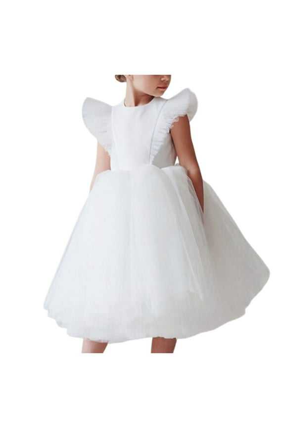 Pink Tutu Skirt Girls 5T Kids Girl Dress Unicorn Rainbow Tutu Dress Little Girl Summer Clothes Princess Dress 5-6 Years Little Girl Dress