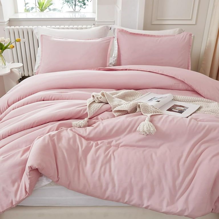 Pink Twin/Twin XL Comforter Set, Pieces Girls Teen Kids Cute