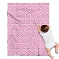 thumbnail image 1 of Pink Unicorn Cloud Pattern Blanket,Comfortable Soft Flannel Throw Blanket,All Season,Warm Lightweight Blankets for Sofa Bed Couch Living Room Chair,30"x40", 1 of 4