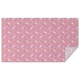 thumbnail image 1 of Pink Unicorn Heart Crescent Pattern Rectangle Tablecloth 60"x102",Waterproof Polyester Rectangle Table Cloth, Wipeable Spillproof Polyester Tablecloth for Dining, Camping, Indoor and Outdoor, 1 of 6