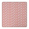 thumbnail image 1 of Pink Unicorn Rainbow Star Pattern Square Fitted Tablecloth with Elastic Edge,Square Table Cover,Washable Elastic Table Cover for Home Kitchen Party Decor 36"x36", 1 of 6