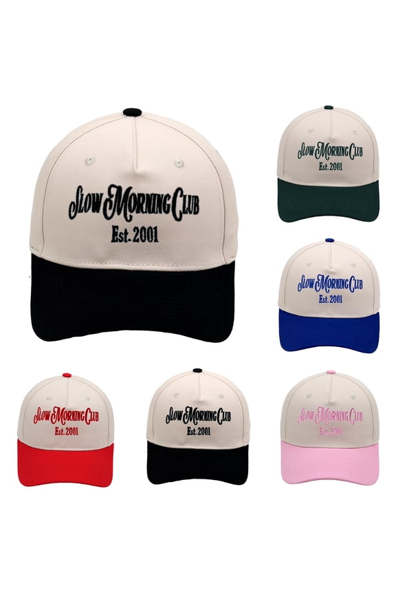 Pink Unisex Vintage Washed Distressed Baseball-Cap cotton Adjustable Original Classic Low Profile Hat Unconstructed Plain Cap Men Women One Size
