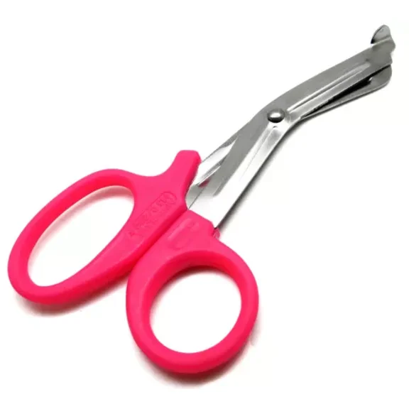 Pink Utility Scissors 5.5" Multi-Purpose Diy Ems Emt Universal Shears Instrument